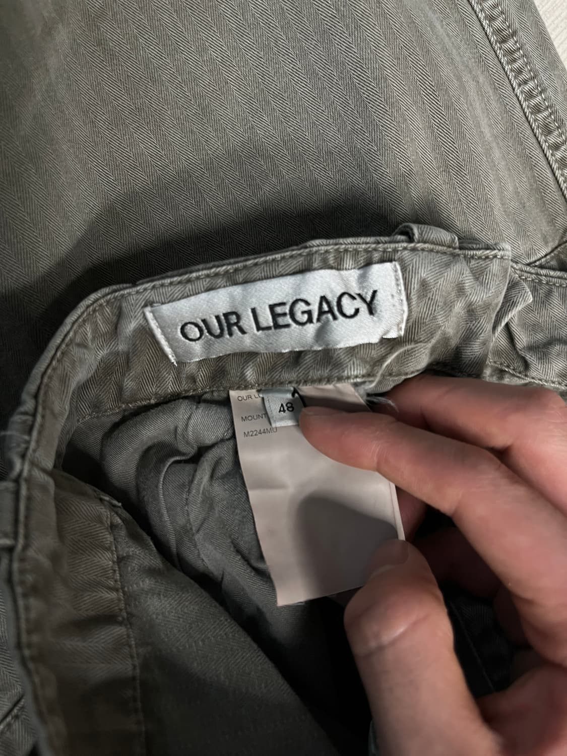 [48]아워레가시 마운트 카고 팬츠 올리브 상품이미지5