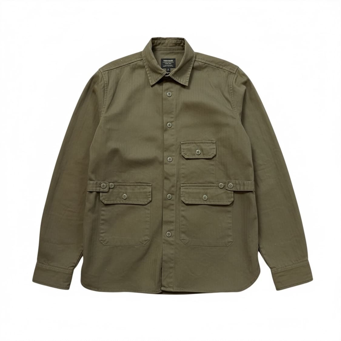 DEESMANCE 워크웨어 3포켓 헴프 셔츠  상품이미지1