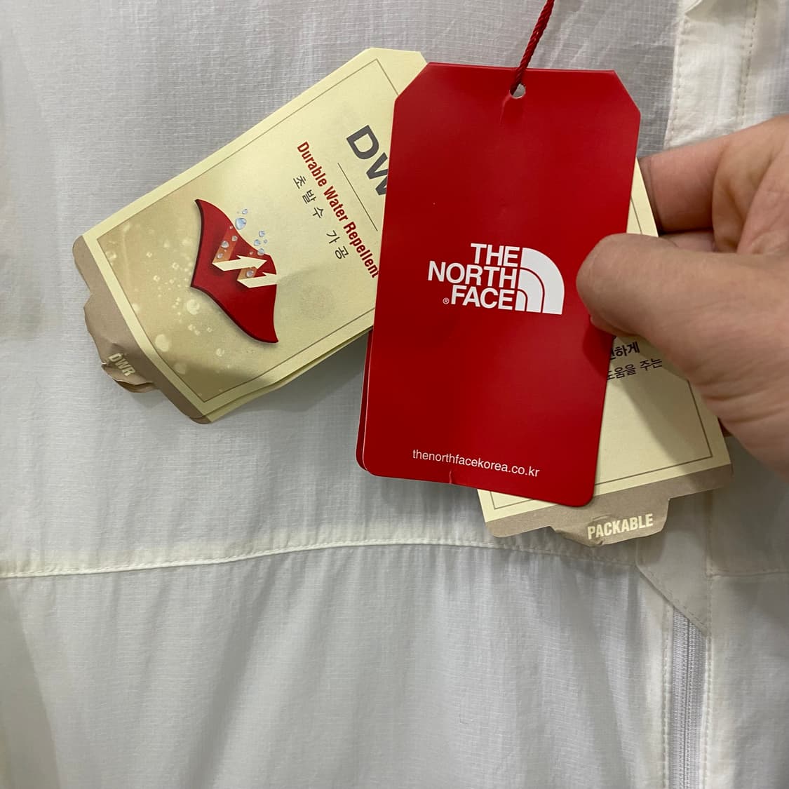 노스페이스 로고 바람막이 (택 달린 새상품) 상품이미지6