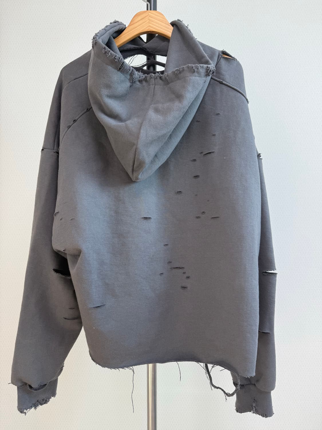 빈티지 디스트레스드 후드 상품이미지2