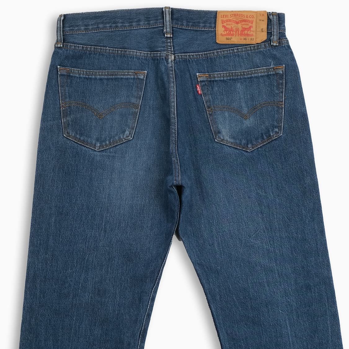빈티지 리바이스 501 진청 35 인치 LV50136537 상품이미지6