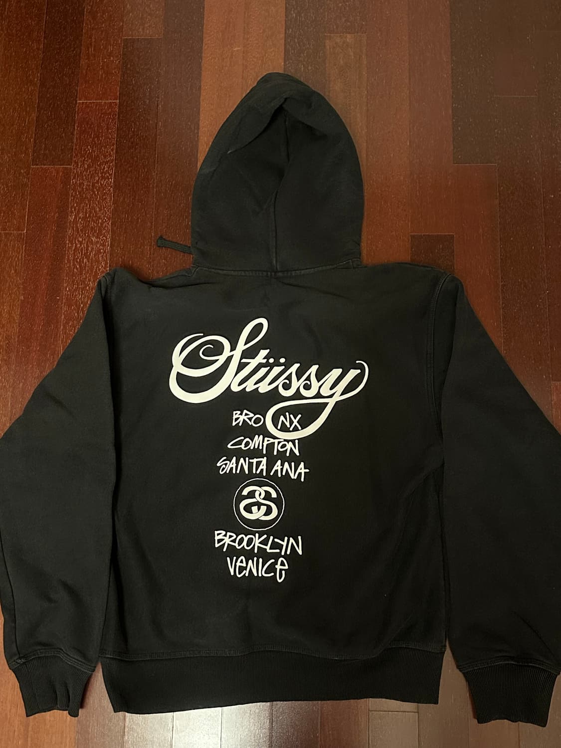 스투시 월드투어 후드 L 상품이미지2