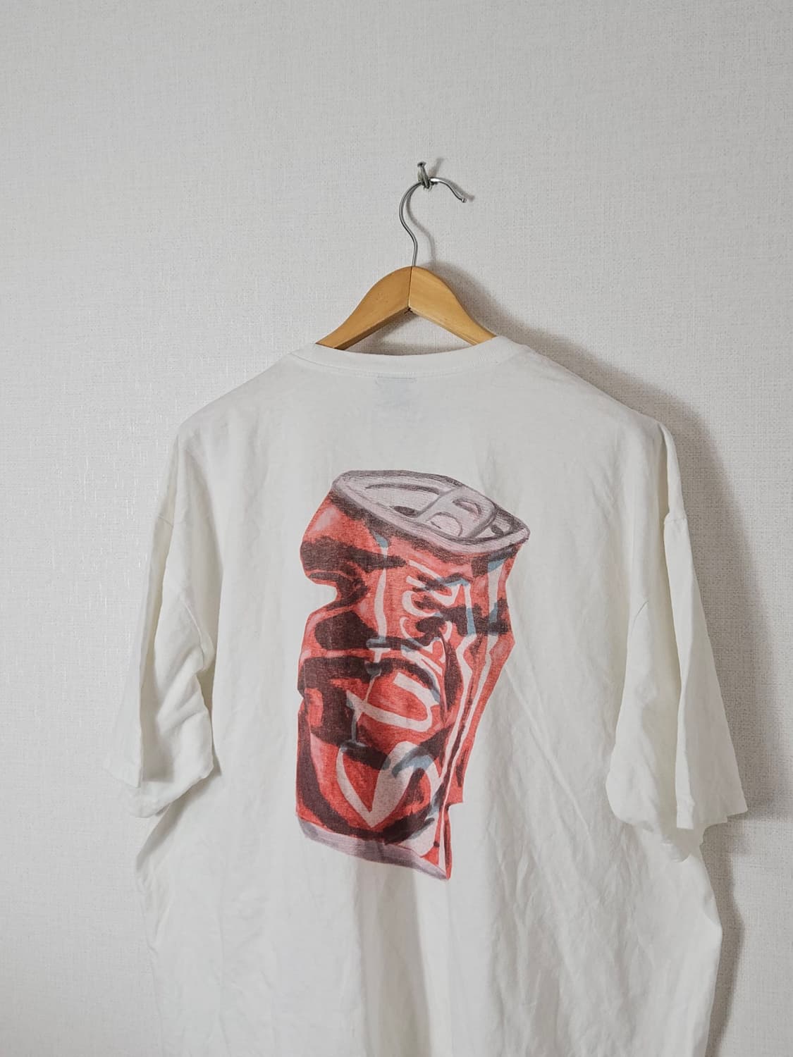 스투시 STUSSY 정품 소다캔 백프린팅 반팔 티셔츠 로고 XXL 상품이미지2