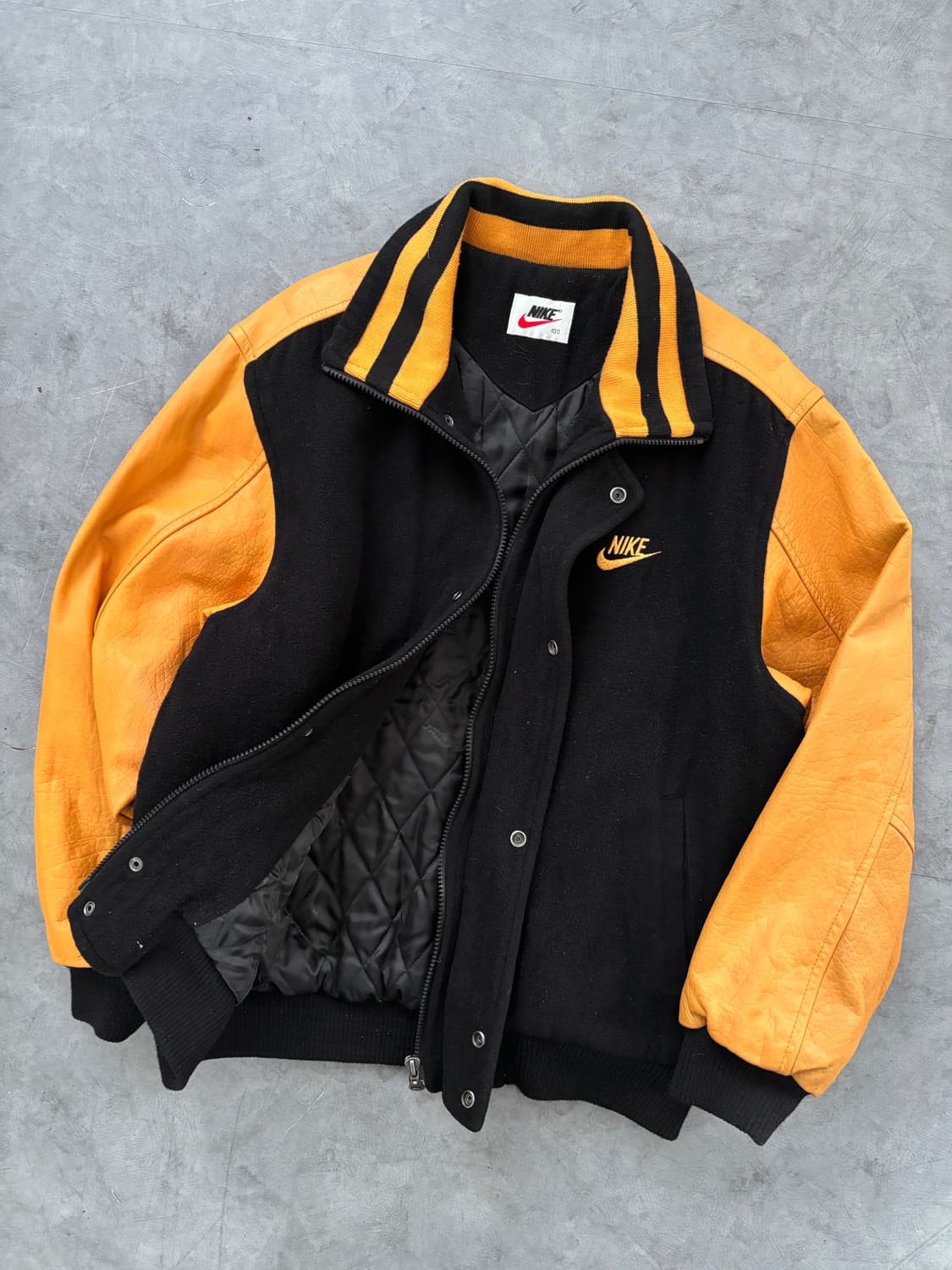 Nike 나이키 소가죽 바시티 울 자켓  상품이미지5