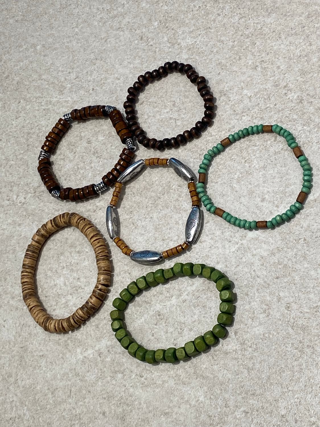 🔥레이어드 우드 팔찌🔥 상품이미지3