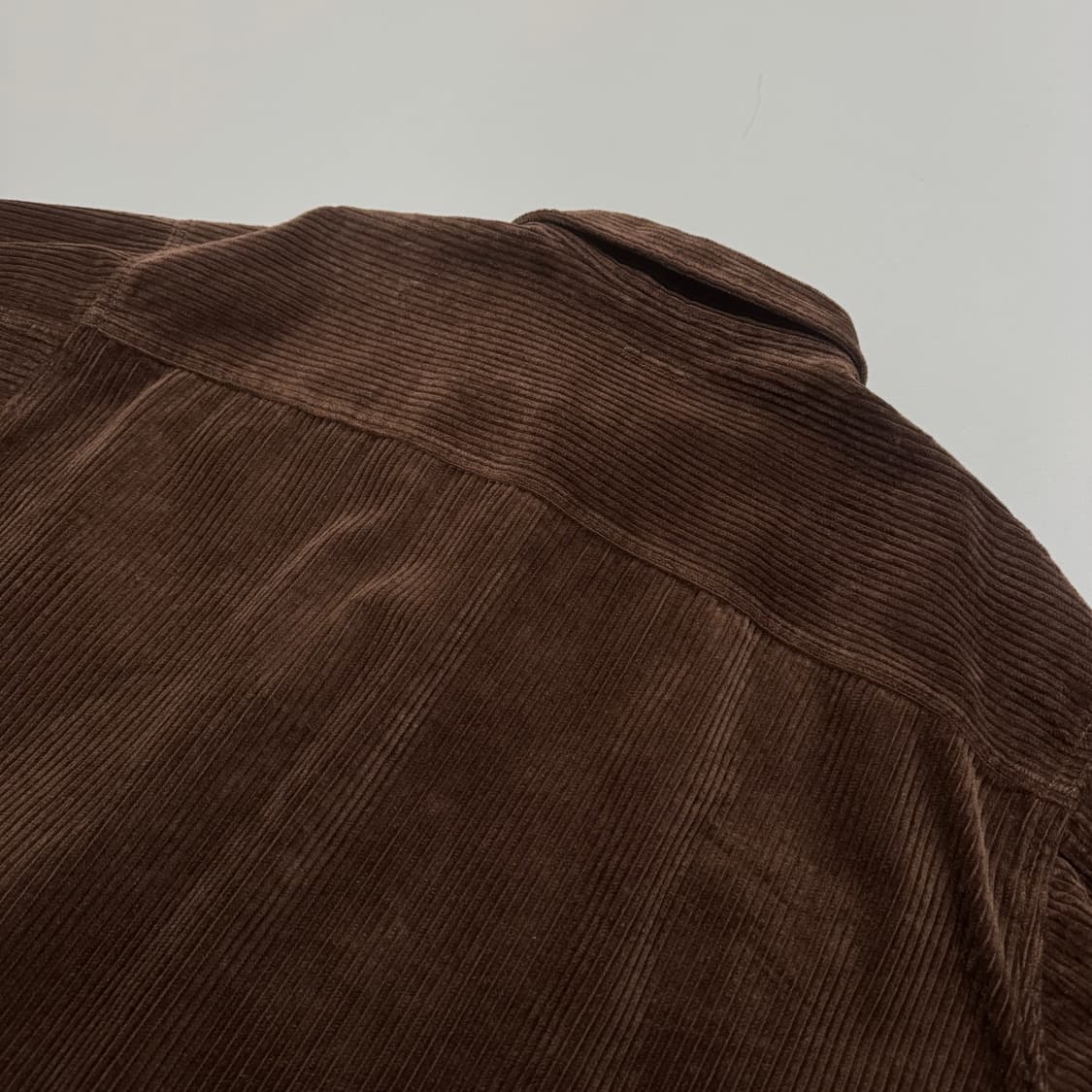 프릭스스토어 브라운컬러 코듀로이 버클 스트랩 쇼트 트러커 자켓 상품이미지5