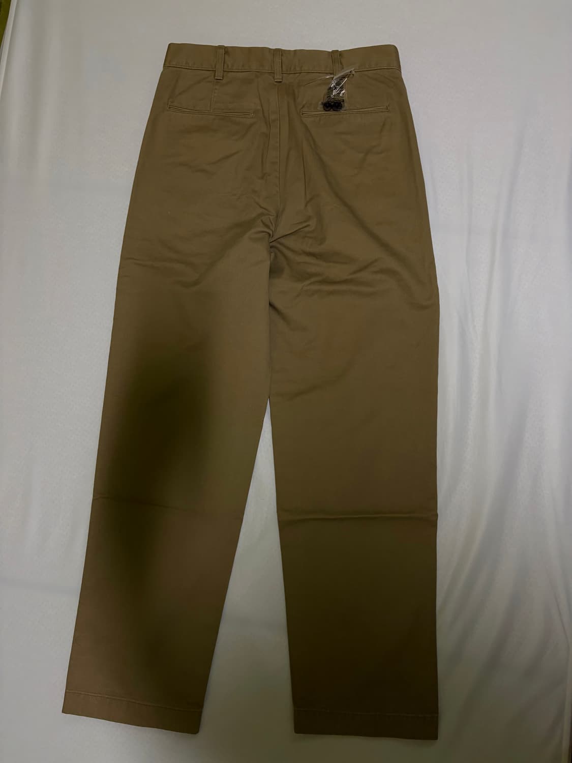 유니클로 스트레이트치노팬츠 79사이즈 34브라운 새상품 상품이미지3