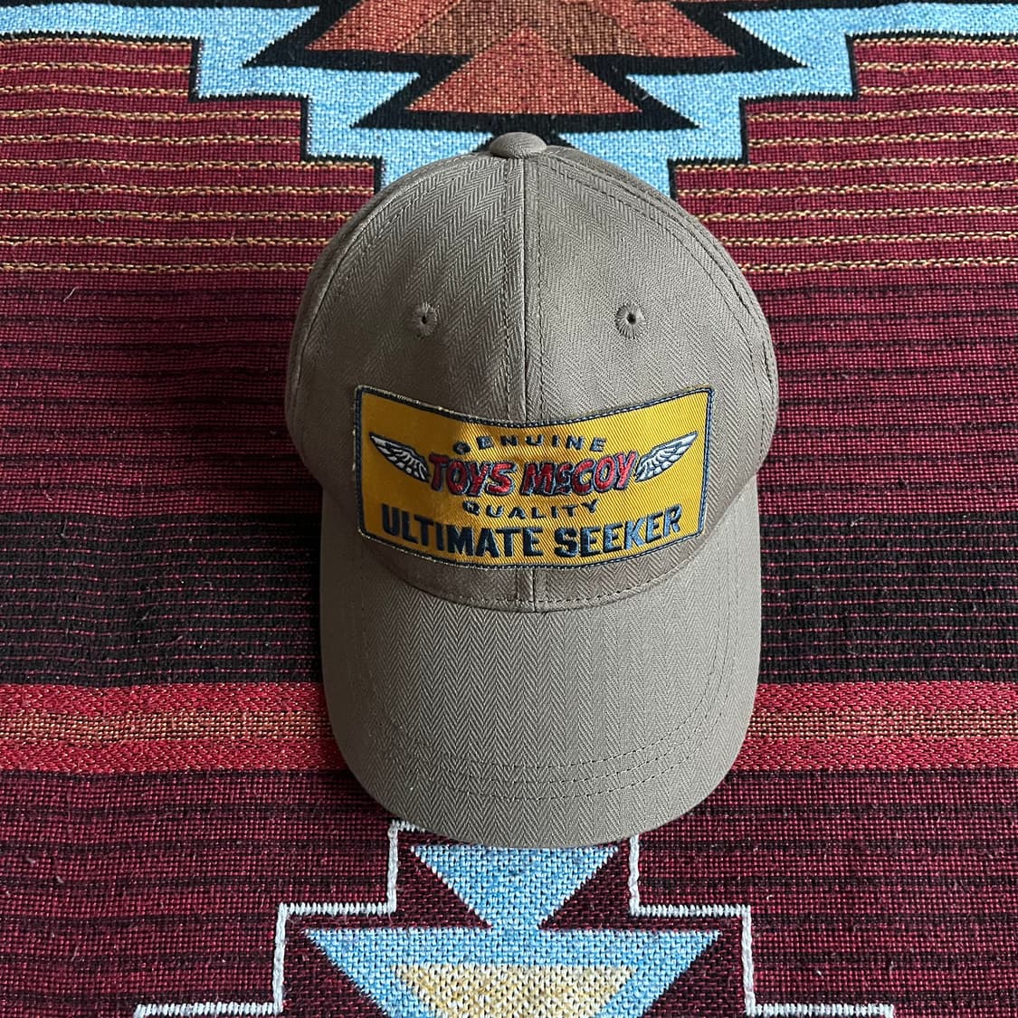 토이즈 맥코이 코튼 헤링본 로고 캡 TOYS McCOY 상품이미지2