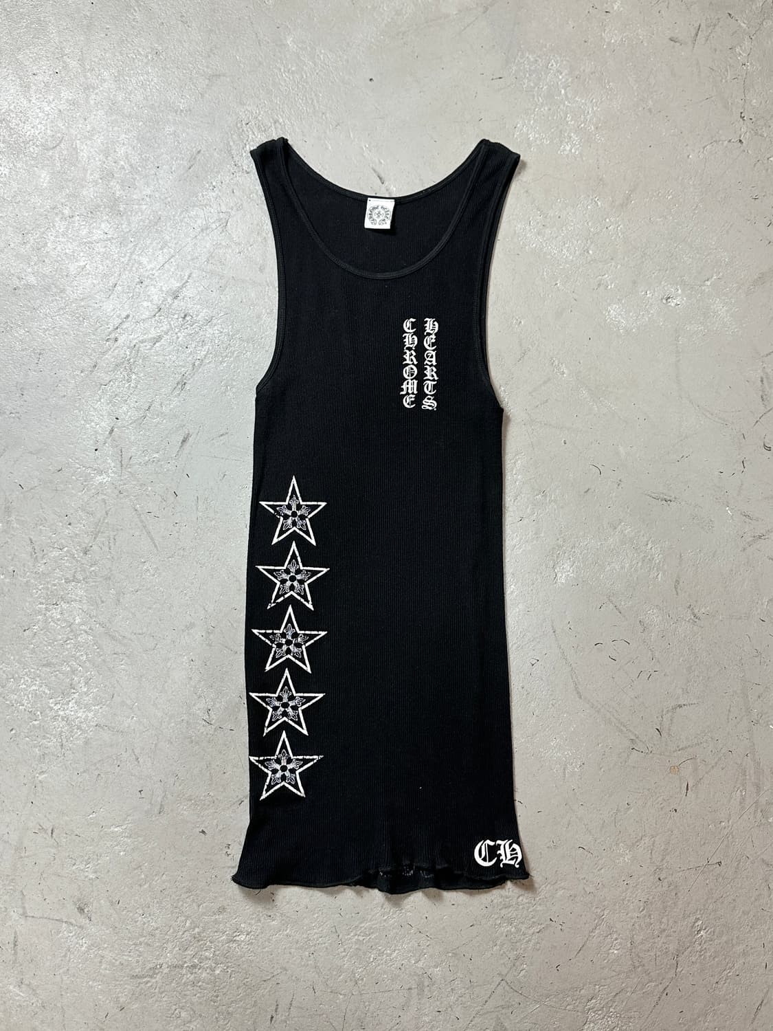 90’s 올드 크롬하츠 퍽유 탱크탑 USA Made 크롬하츠 나시 상품이미지2