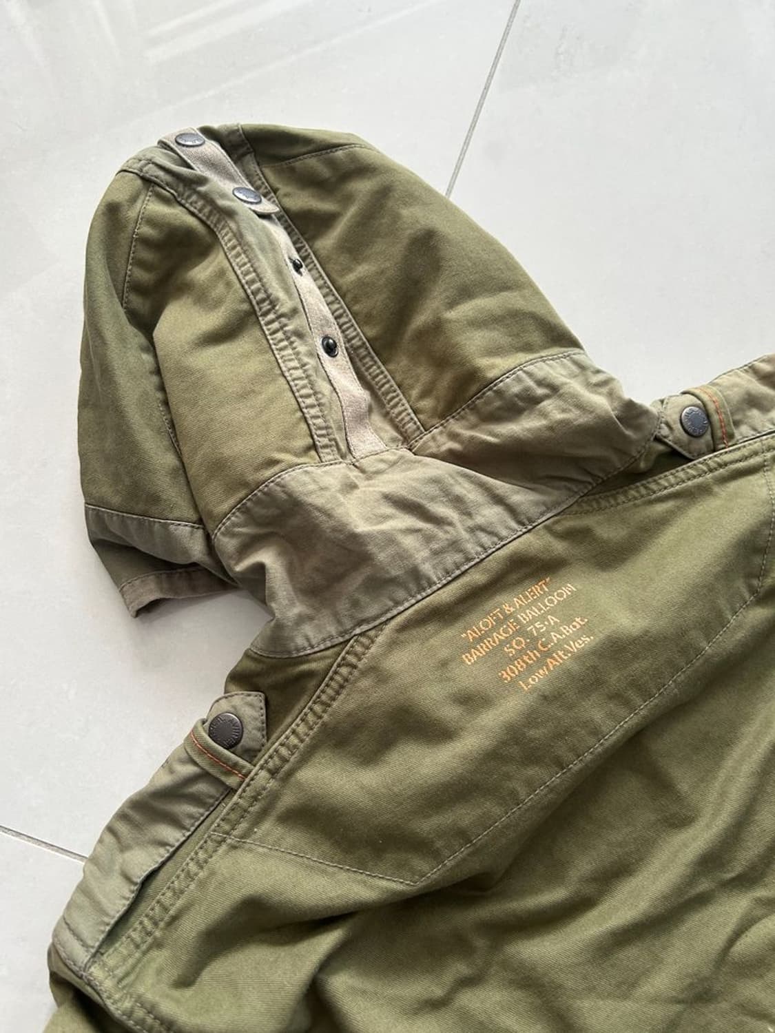 MILITARY HOODED JACKET 밀리터리 후드 재킷 상품이미지7