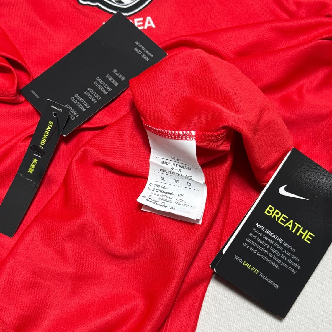(새상품) 나이키 18-20 대한민국 홈 기성용 유니폼 상품이미지5