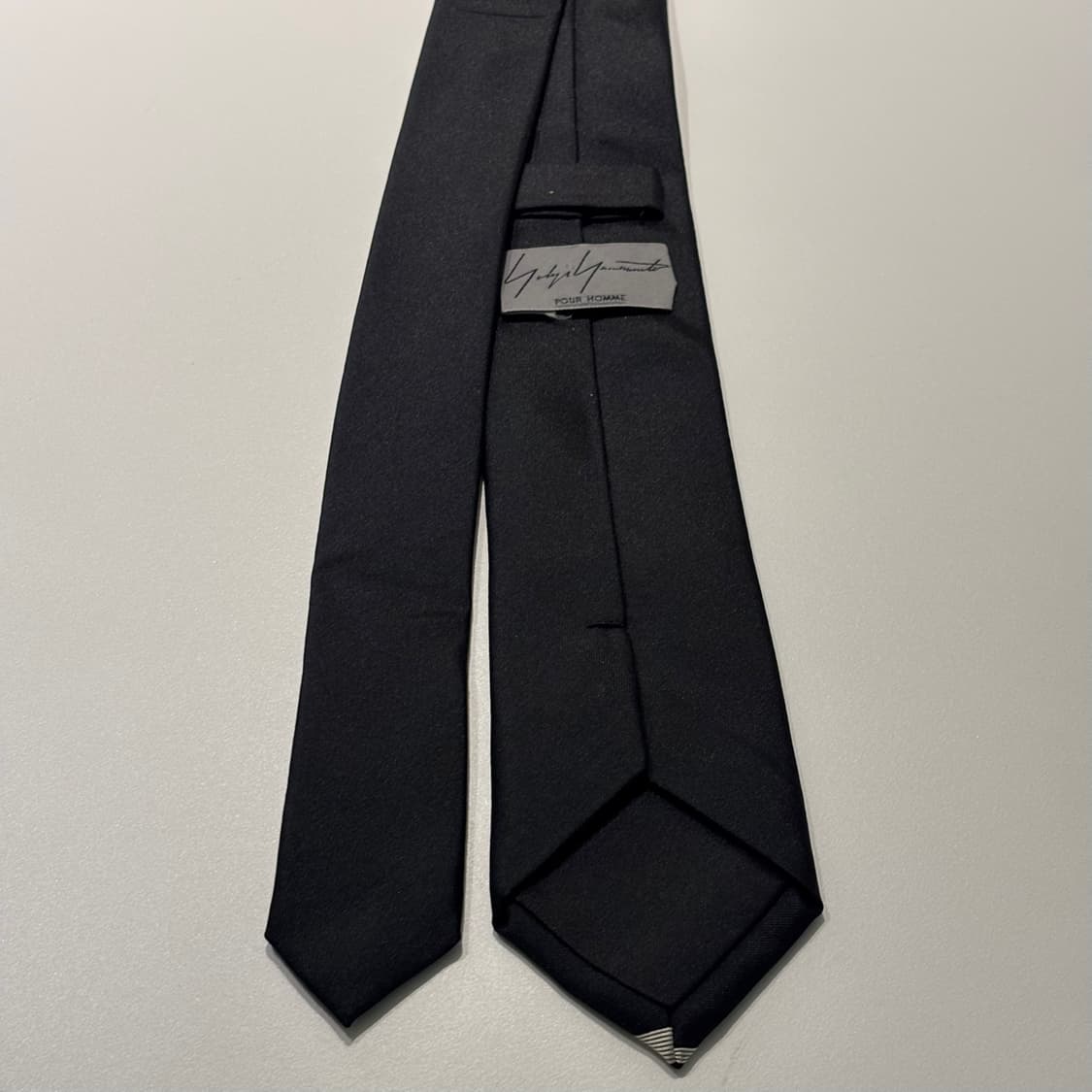os) 요지 야마모토 뿌르 옴므 실크 타이 넥타이 상품이미지6