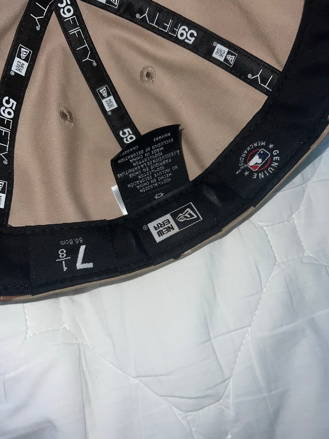 MLB 엠엘비 뉴욕 양키스 베이직 피티드캡 식스데이 카모 스냅백 718 상품이미지2