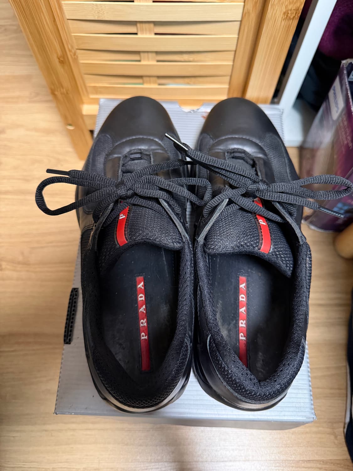 프라다 스포츠 빈티지 아메리카컵 00s uk6.5 상품이미지5