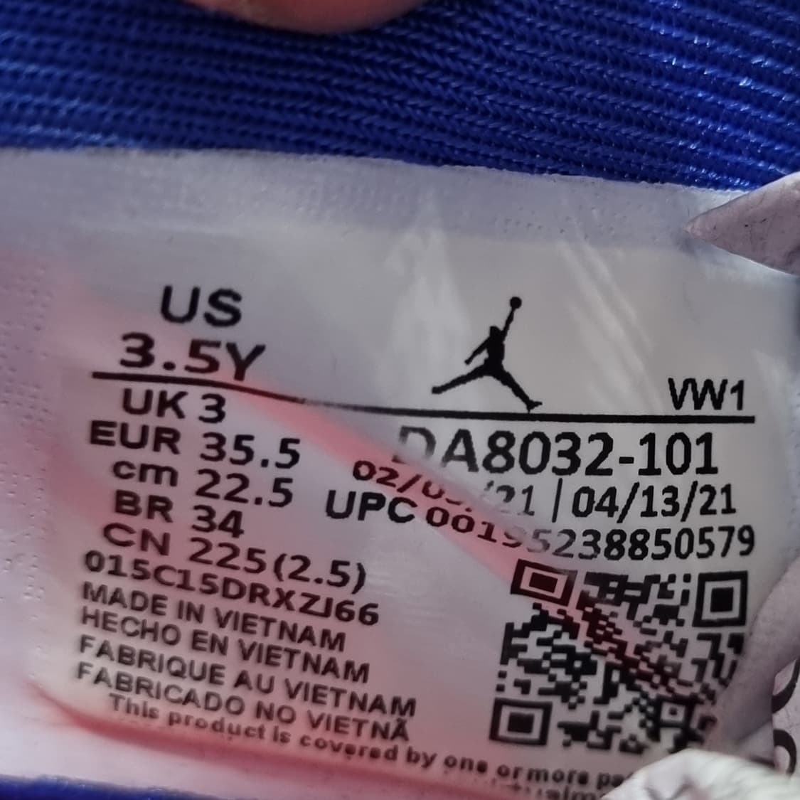 나이키 조던 포인트레인 운동화 225 상품이미지6