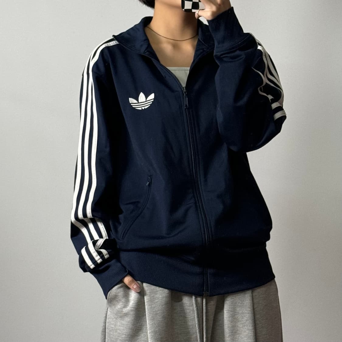 아디다스 파이어버드 트랙탑 져지 네이비 95 [111705] 상품이미지2