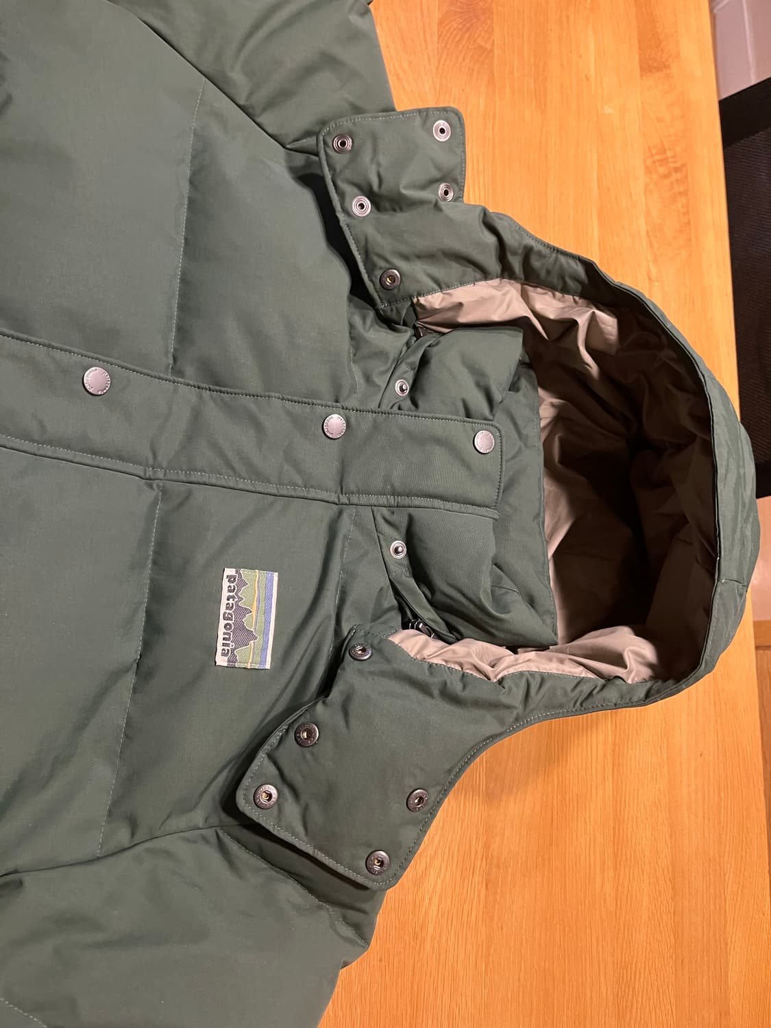 파타고니아 다운드리프트 자켓 토레이 파인 그린 상품이미지8