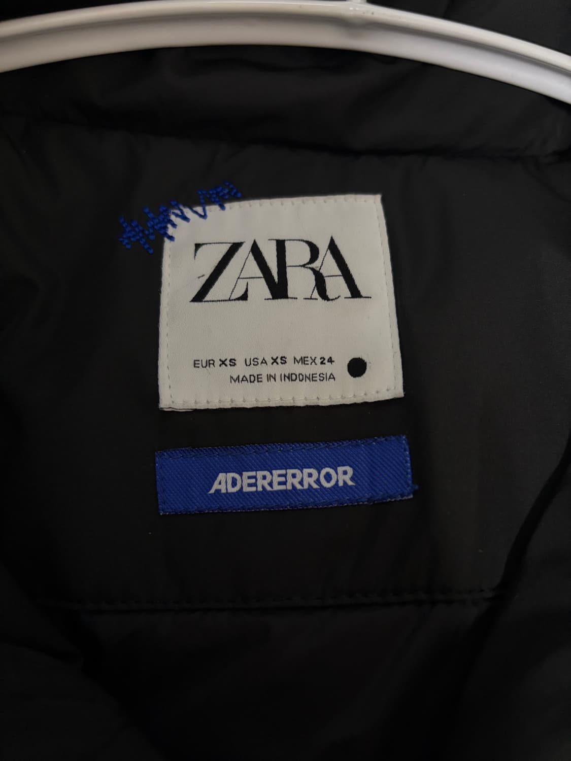 자라 x 아더에러 오버사이즈 덕다운 푸퍼 패딩 블랙 S급 상품이미지6