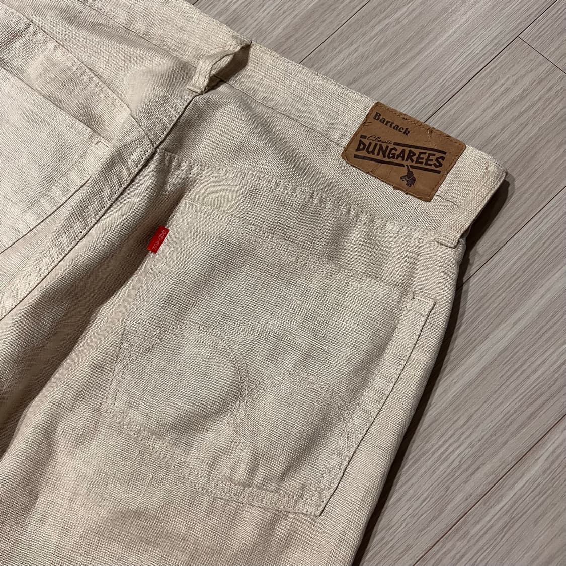 Bartack linen dungarees 30 상품이미지9