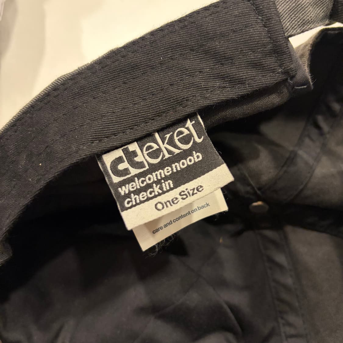 teket 테켓 볼캡 모자 브라운 상품이미지3