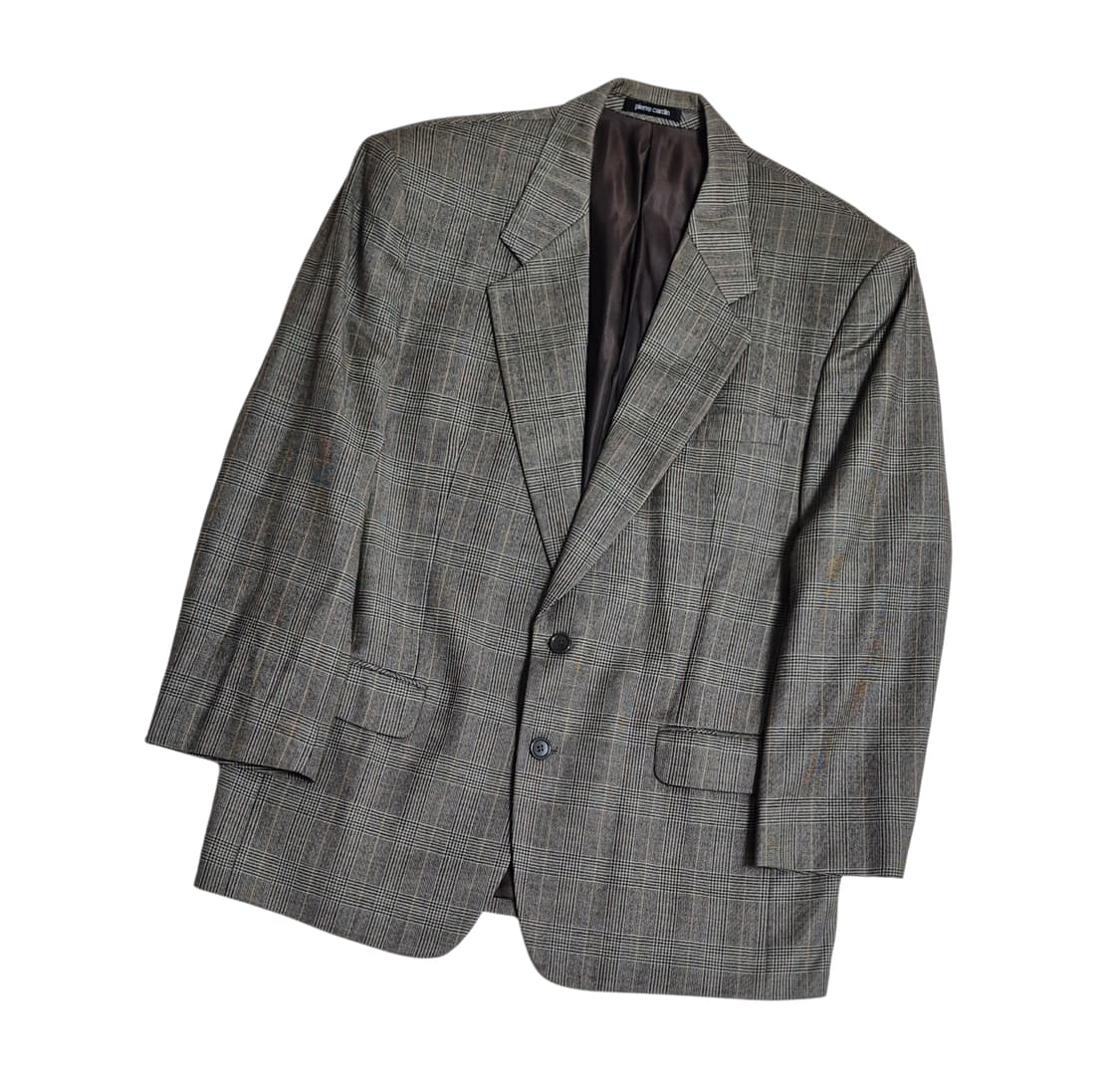 피에르가르뎅 체크 블레이져 상품이미지1