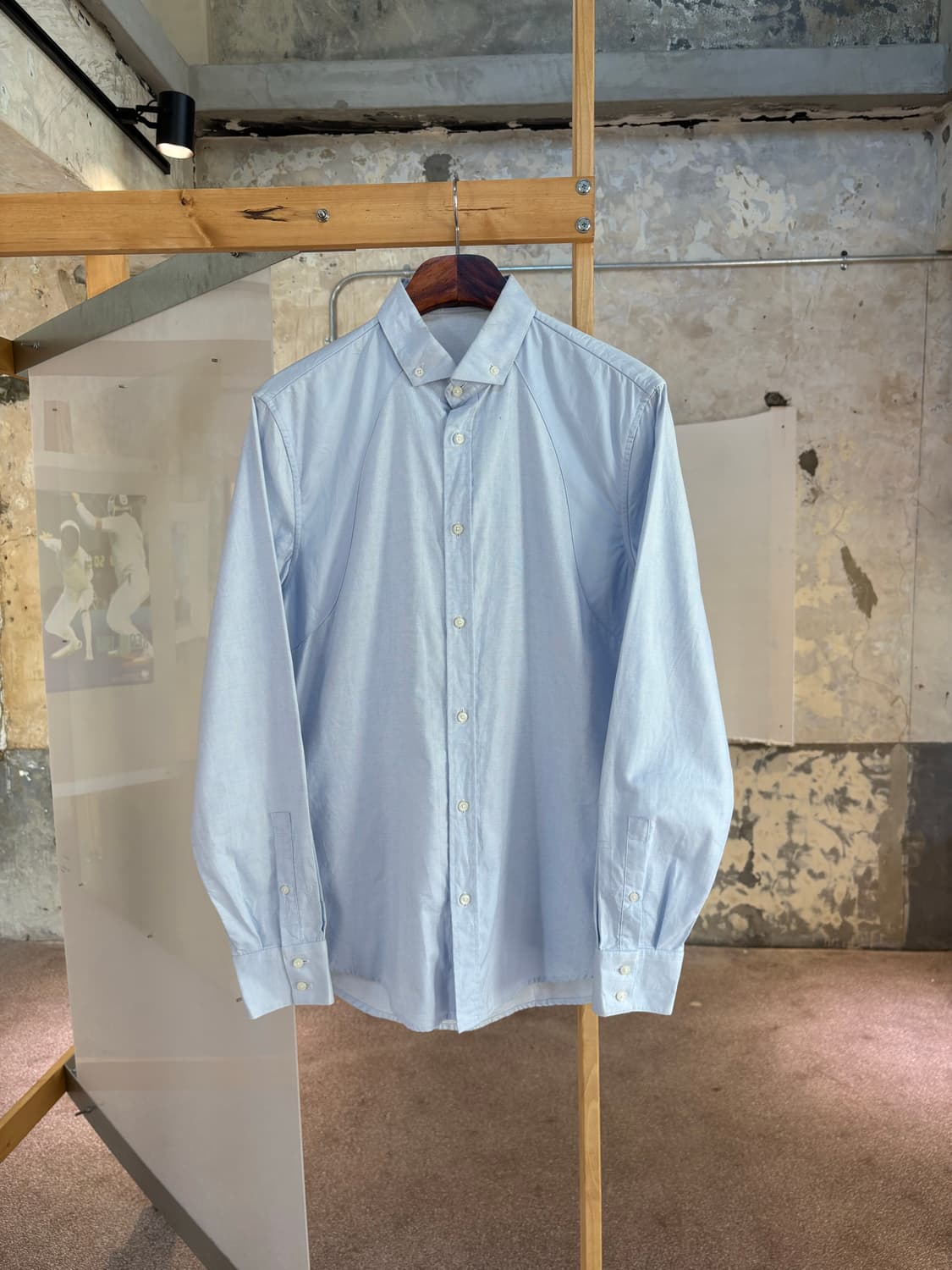 ALEXANDER MCQUEEN Light BLUE SHIRT 상품이미지1