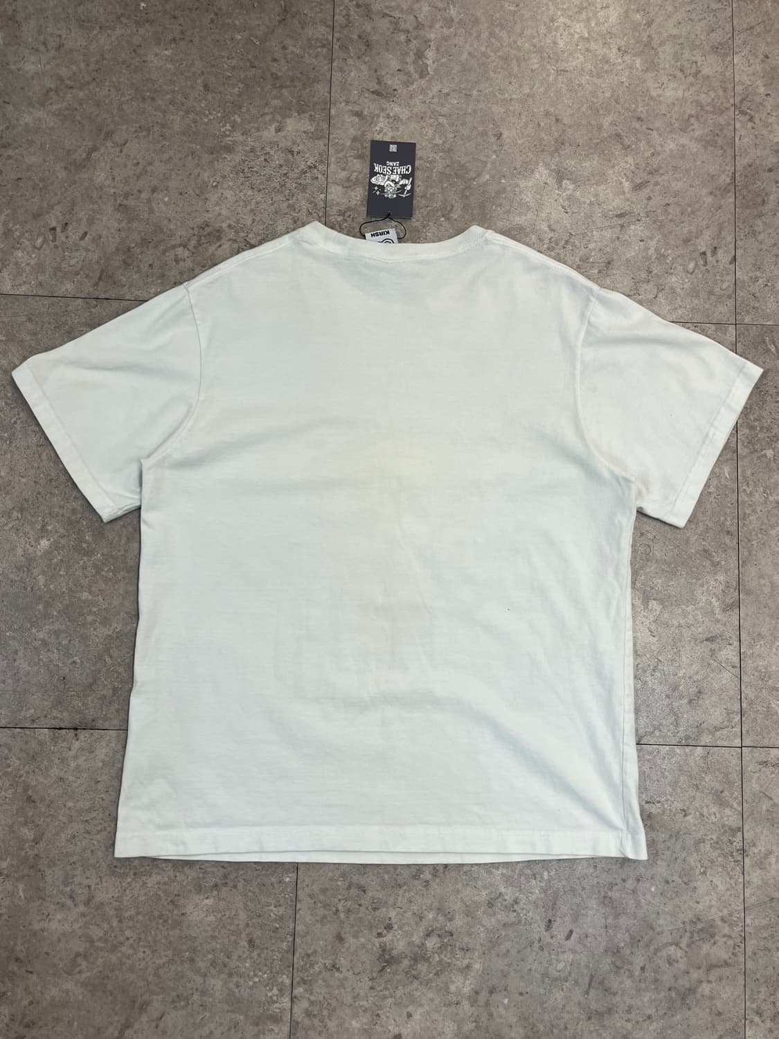 키르시 반팔티 화이트 #csz4134 상품이미지8