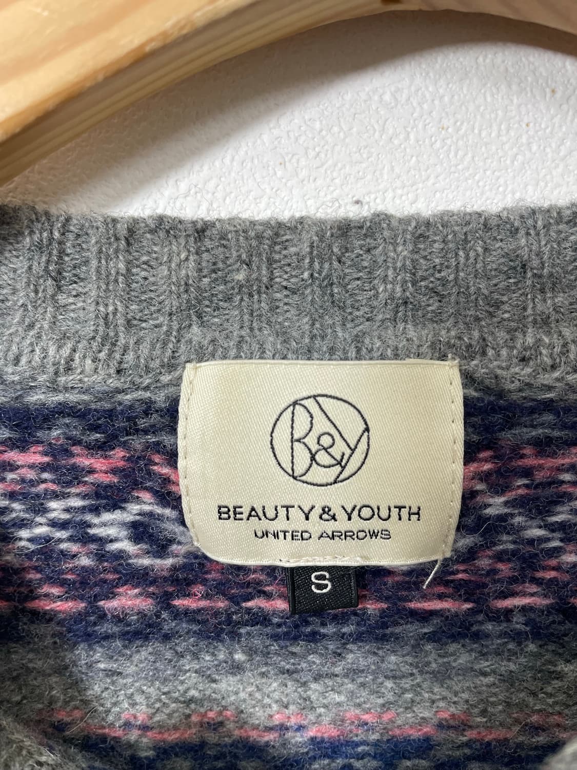 뷰티앤유스Beauty&Youth 눈꽃니트 S - K30 상품이미지4