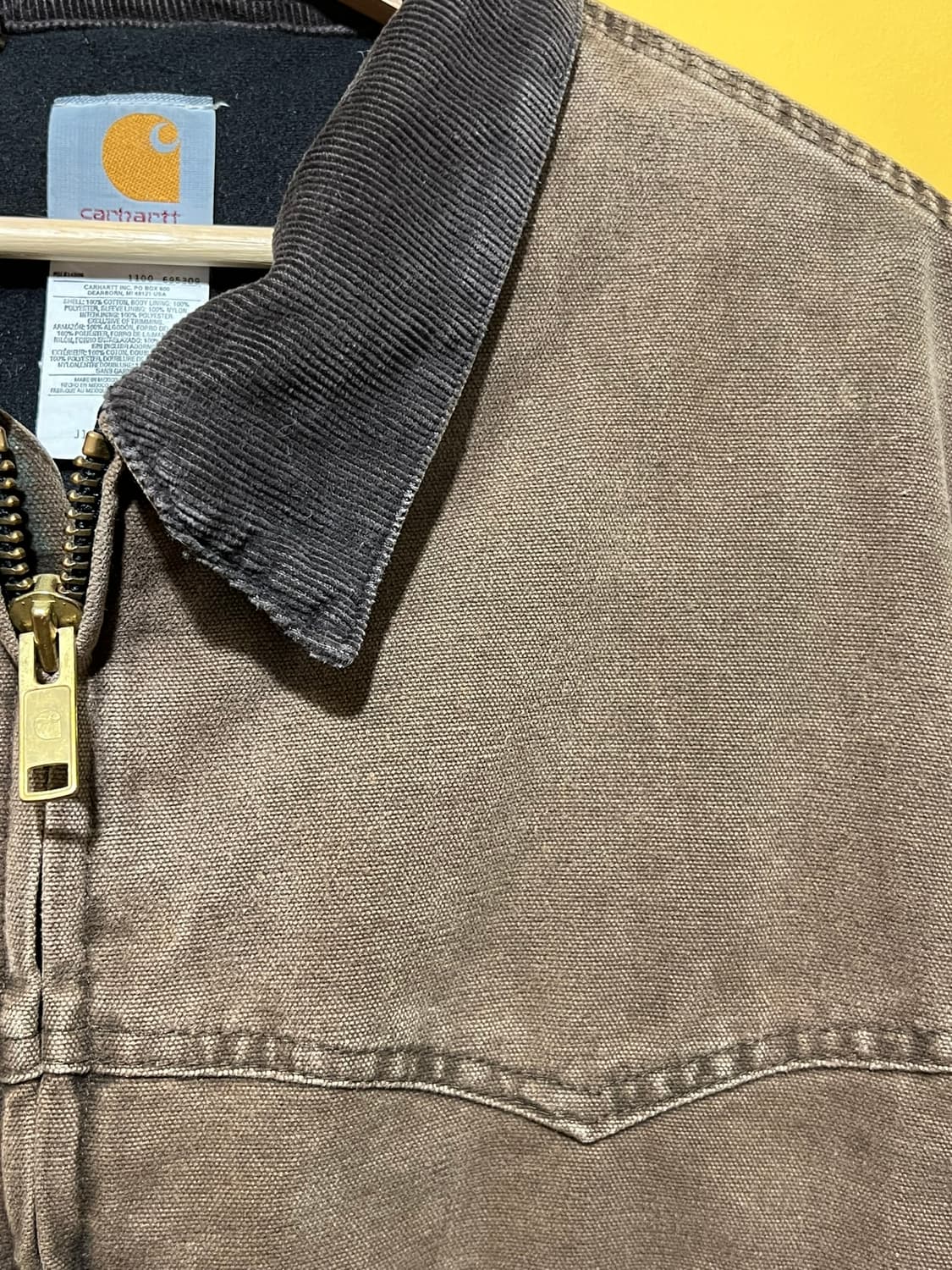 00s [XL] 칼하트 산타페 자켓 J14 CHT 체스넛 샌드스톤 덕 상품이미지6