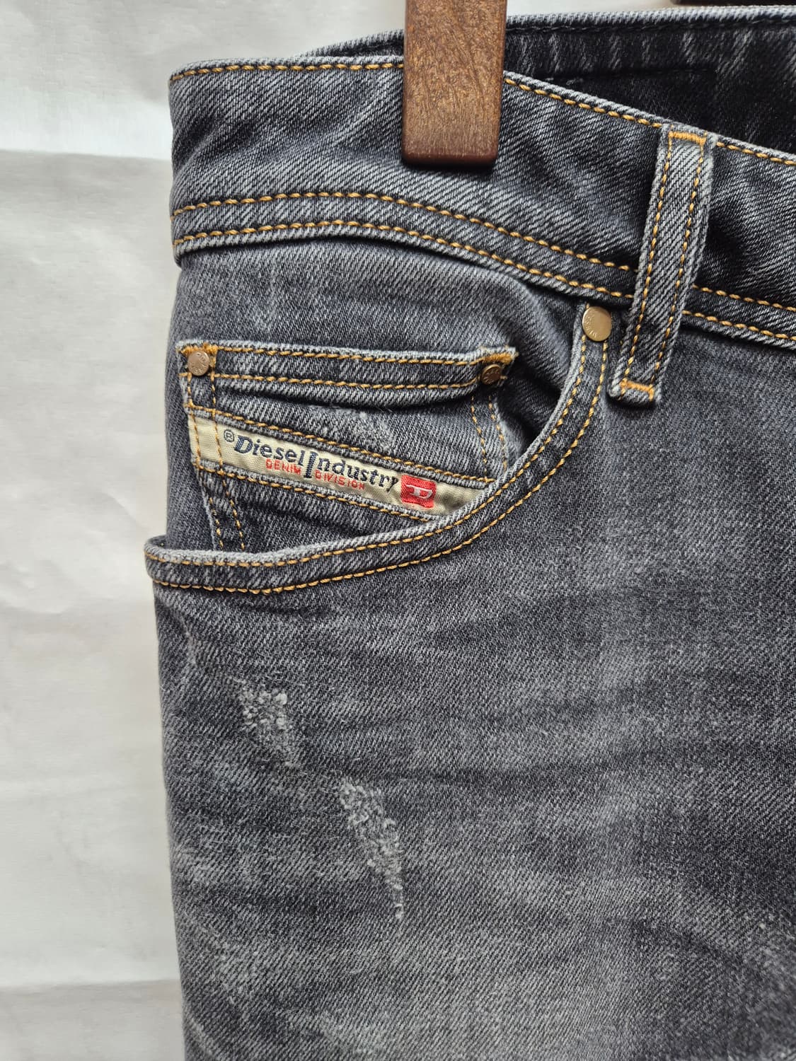 디젤 스키니 흑청 상품이미지2