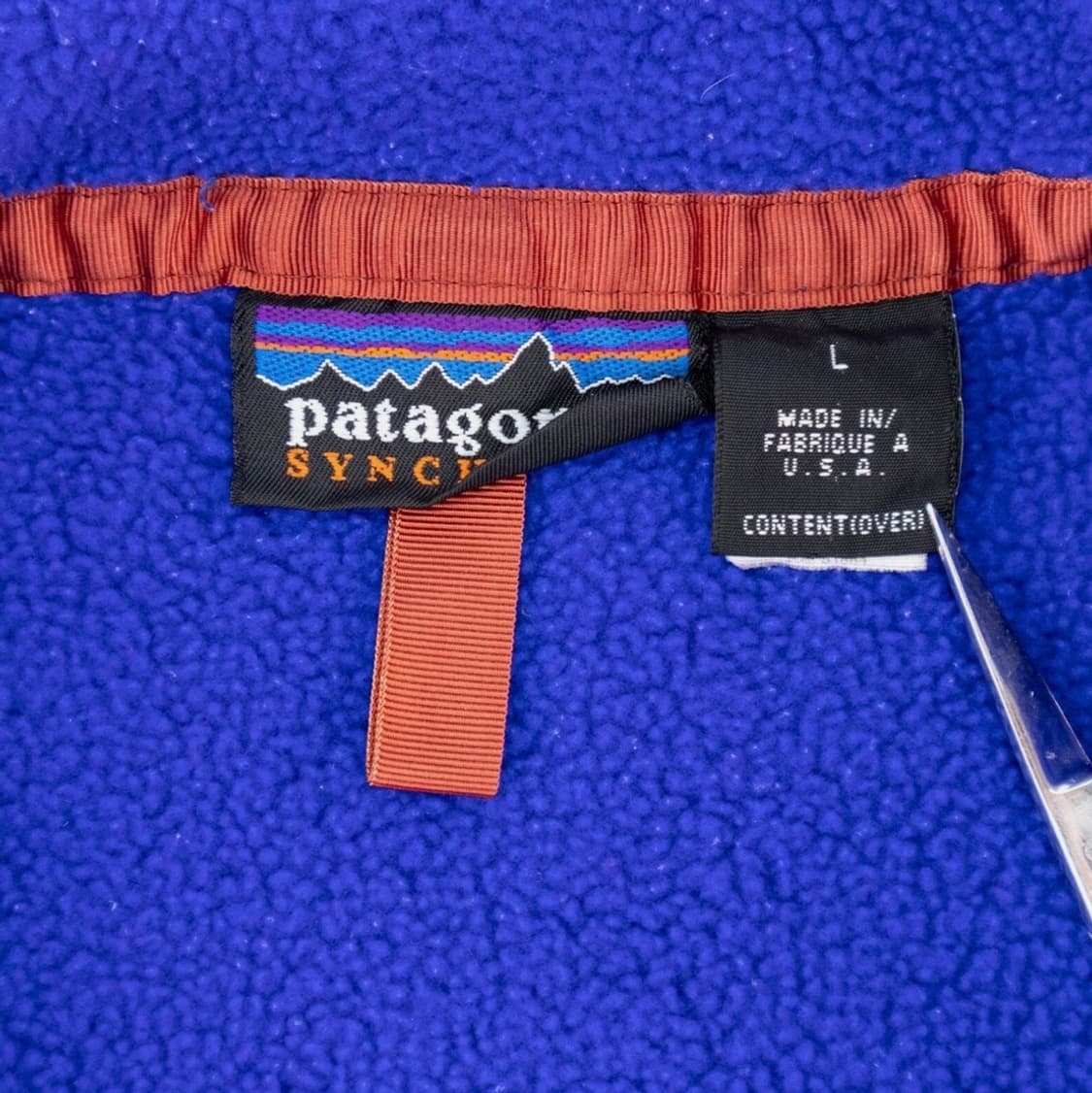 파타고니아 신칠라 90s 블루 L 상품이미지7