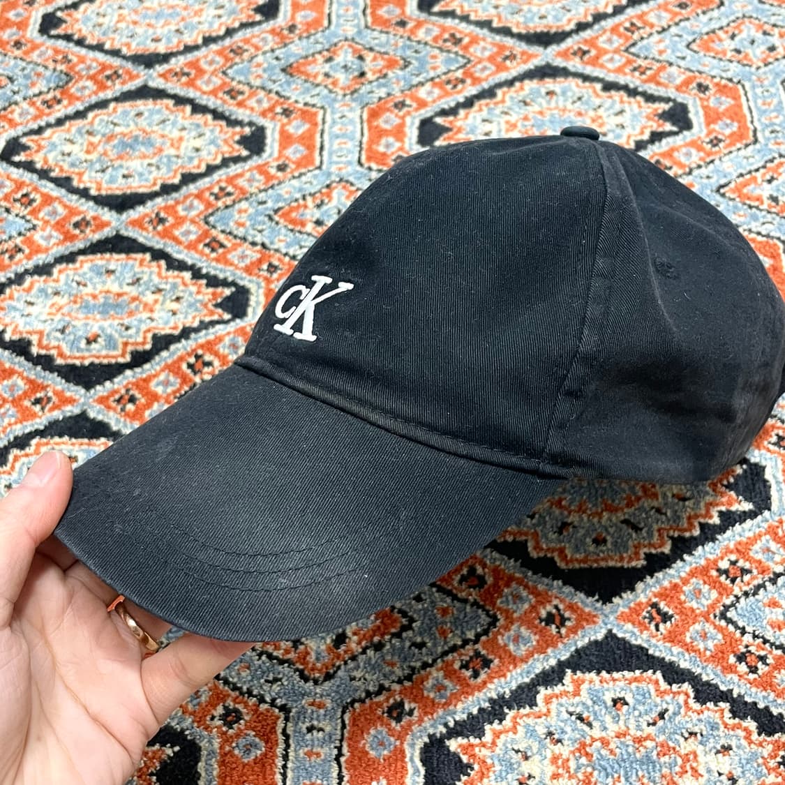 CK 블랙 볼캡 모자 FREE 상품이미지4