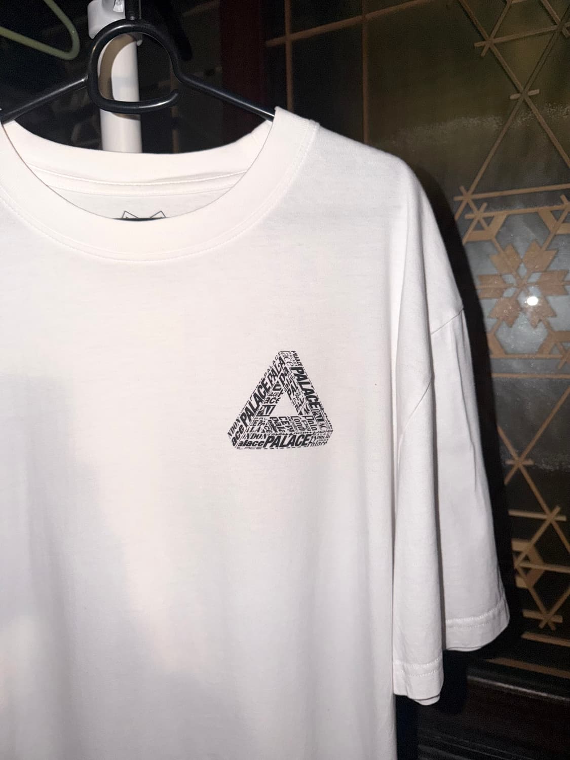 팔라스 22FW 트라이텍스트 티셔츠 화이트 XL 상품이미지6