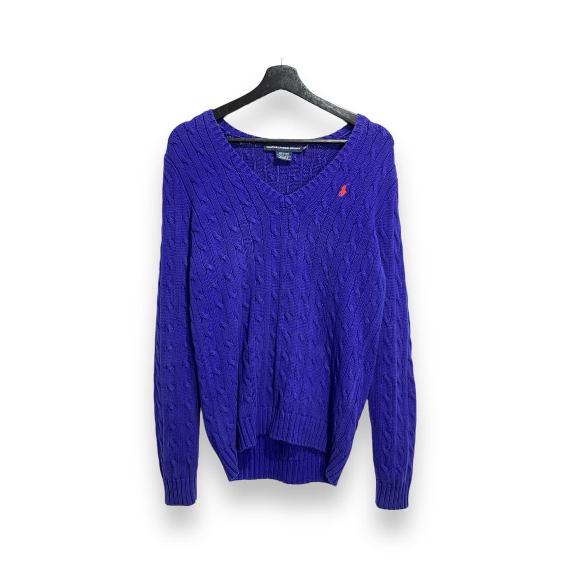 폴로 랄프로렌 꽈배기 니트 상품이미지1