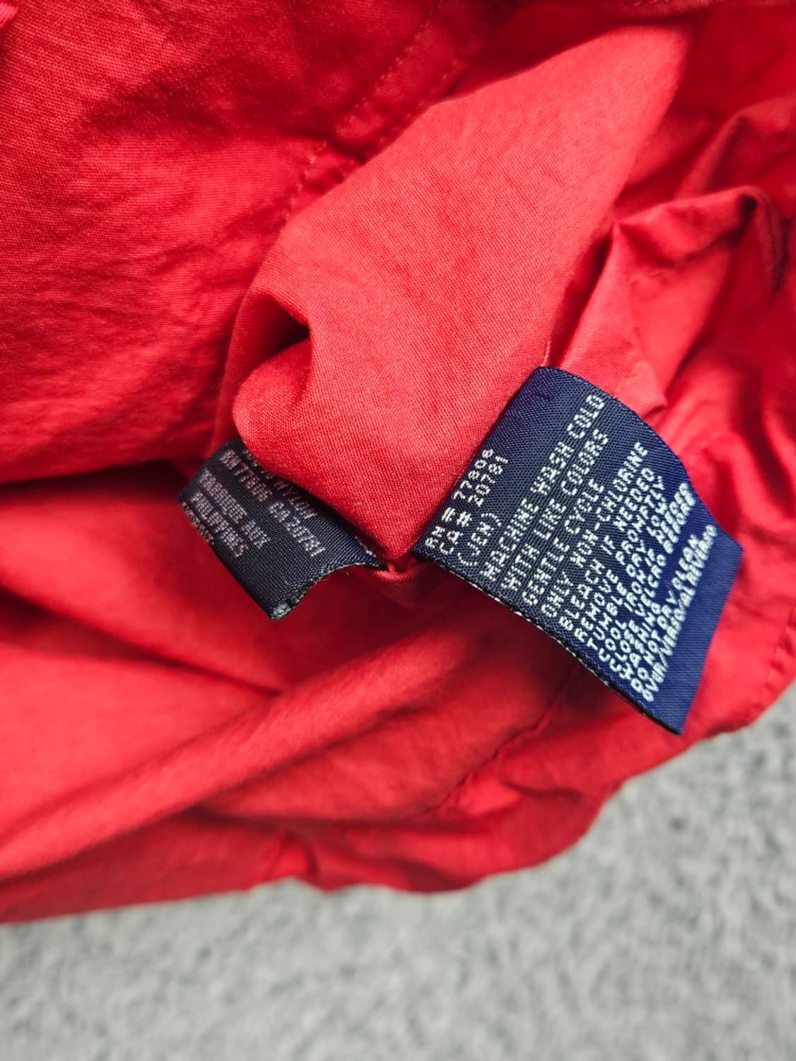 타미힐피거 올드스쿨 아노락 바람막이 웜업 자켓 ( M ) / 11471 상품이미지8