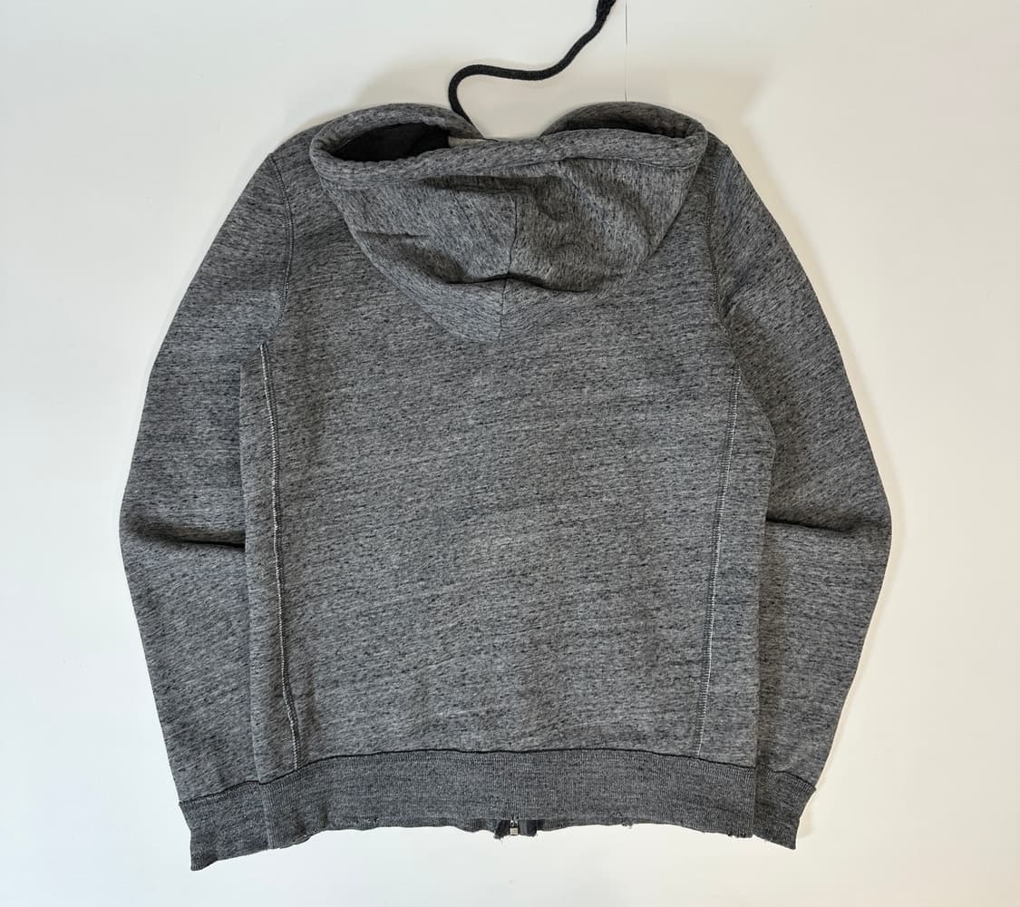 아베크롬비 스펠로고 데미지커팅 후드집업  상품이미지3