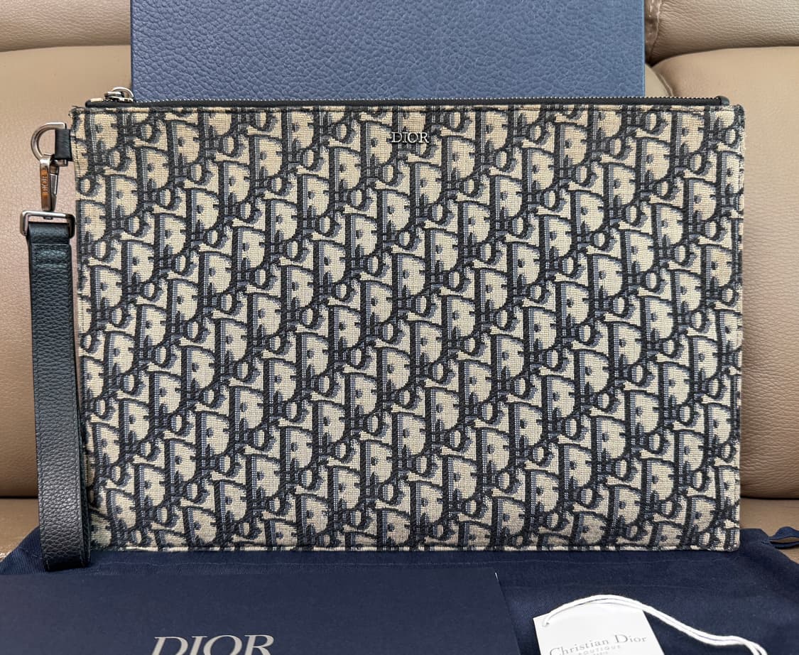 디올 오블리크 A4 클러치 상품이미지1