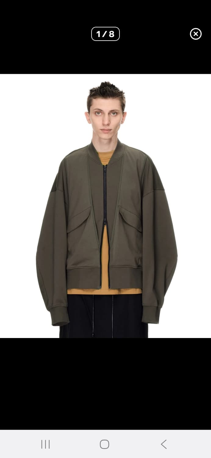 S 조시아 JOE CHIA 레이어드 봄버 상품이미지1