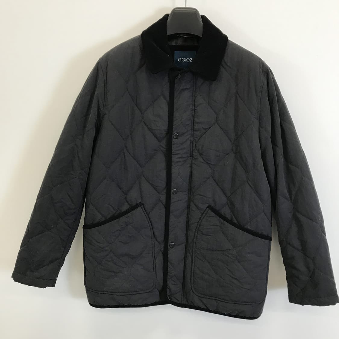 GGIO2 지오투 코듀로이 카라 퀼팅자켓 [100] 상품이미지1