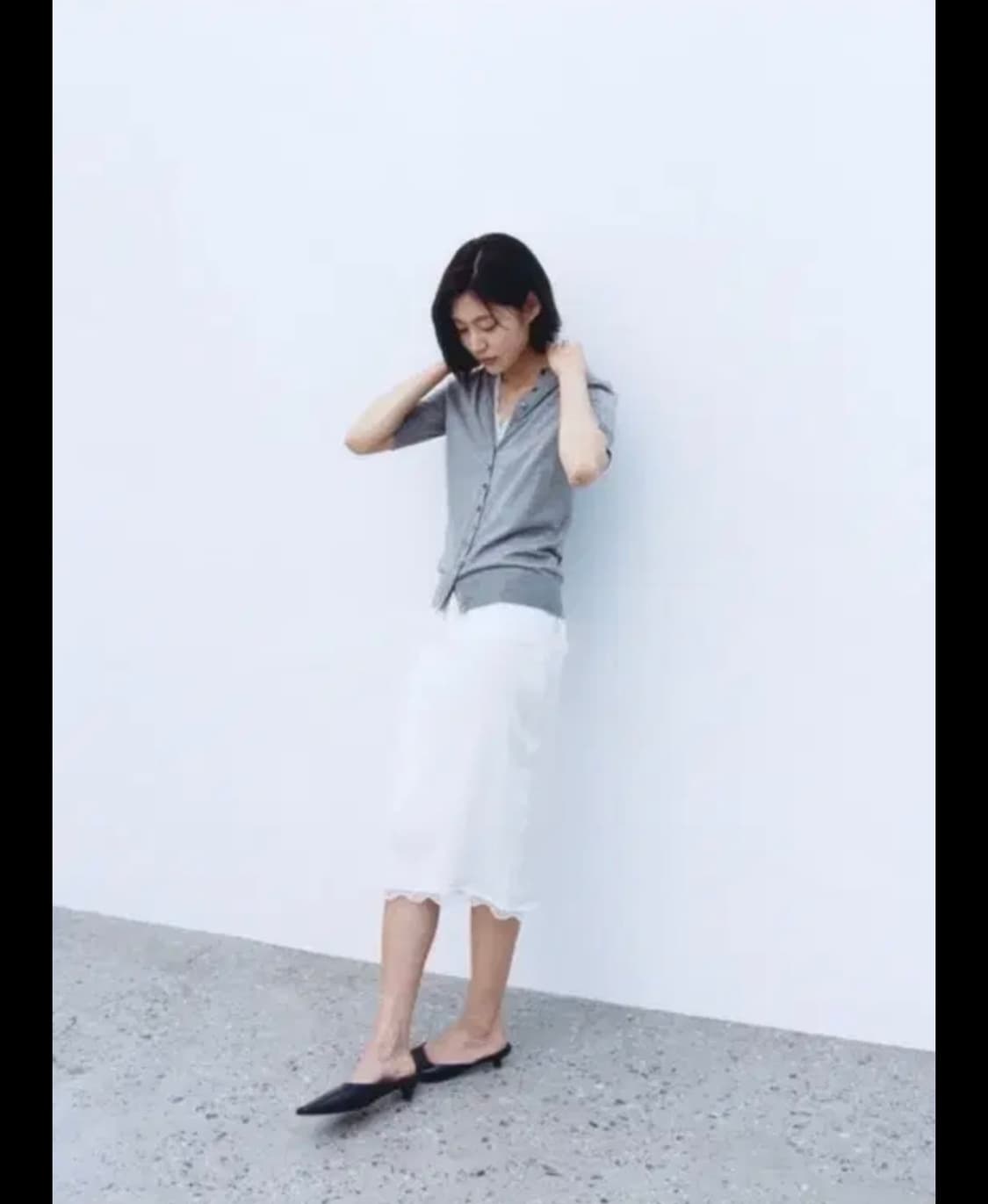 Lfm sheer half cardigan 쉬어 하프 가디건 상품이미지3
