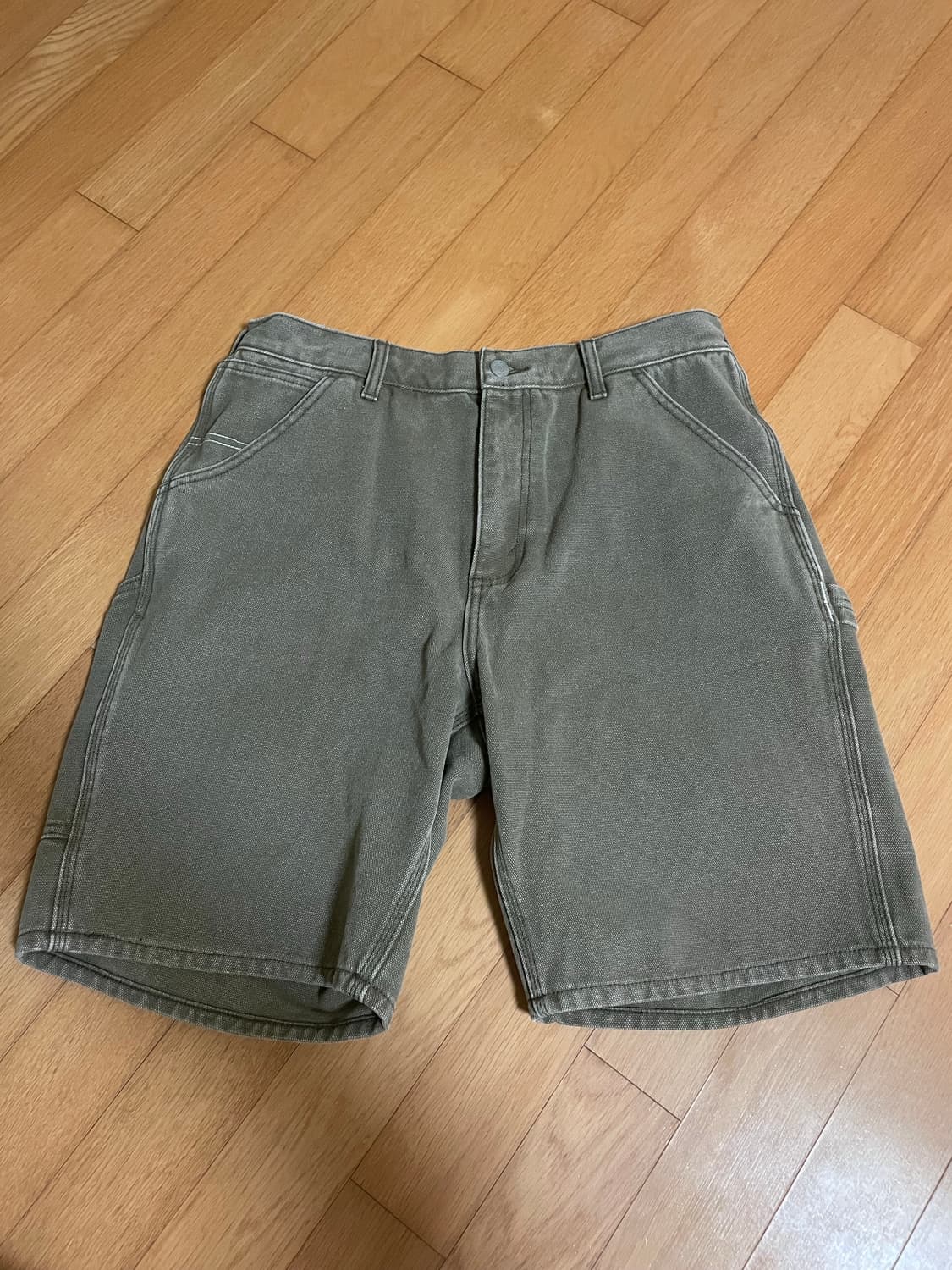 디스이즈네버댓 카펜터 쇼츠 올리브 m 상품이미지1