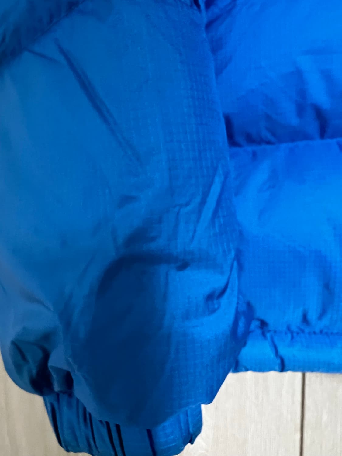 아디다스 블루 눕시 다운 패딩 90 상품이미지5