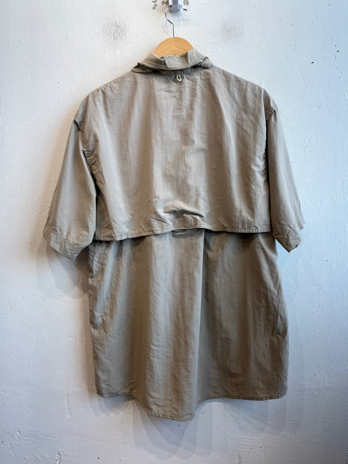 RUGGED EARTH 빈티지 캠핑 아웃도어 나일론 반팔 셔츠 상품이미지4