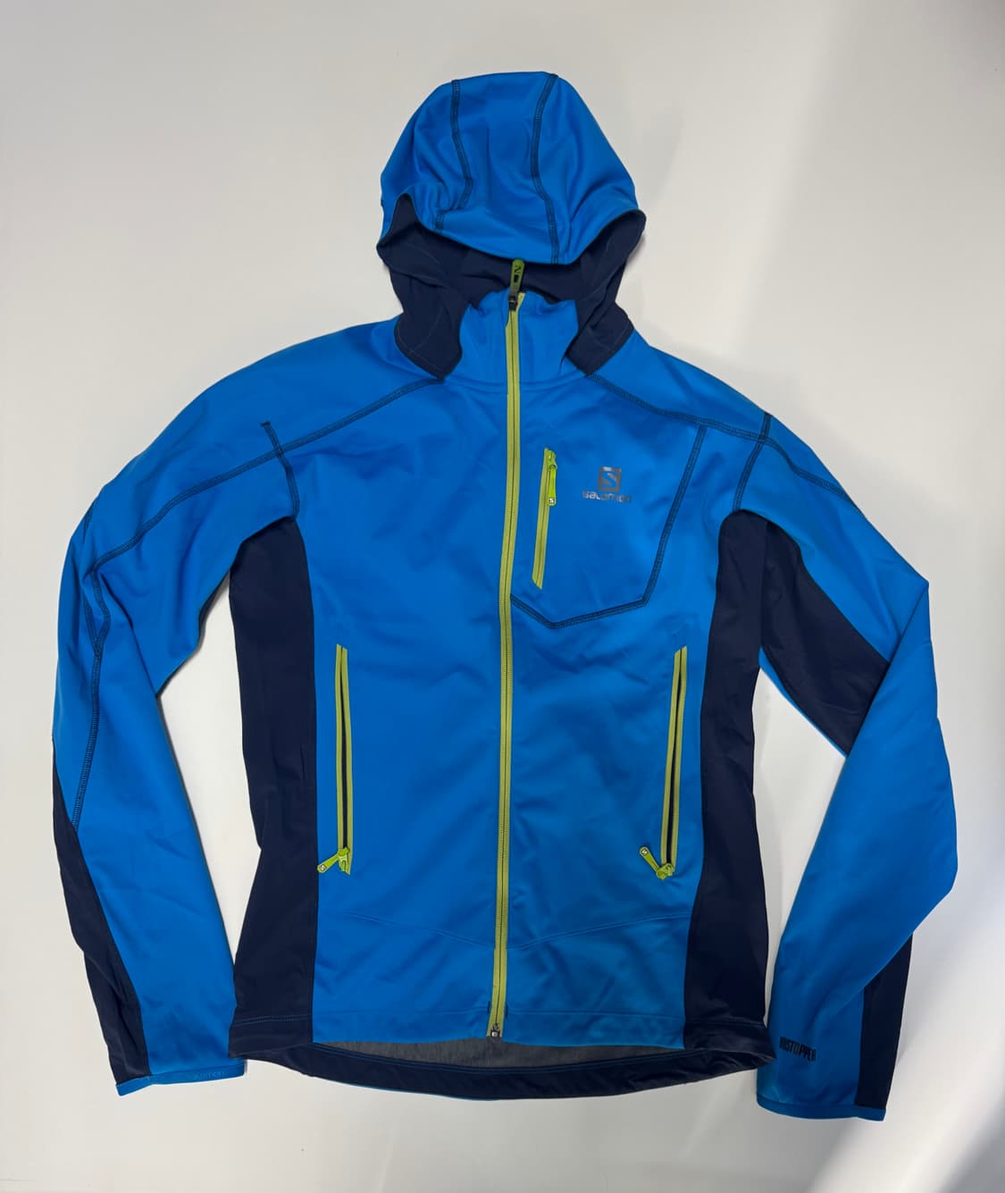 공용!! 살로몬 Salomon 올드스쿨 윈드스토퍼 후드 바람막이 S 상품이미지1