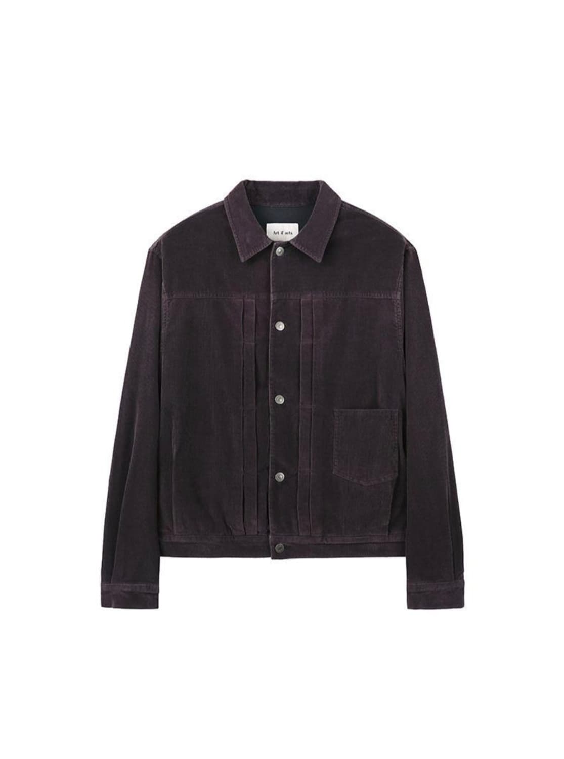 아트이프액츠 코듀로이 페이디드 트러커 L 상품이미지1