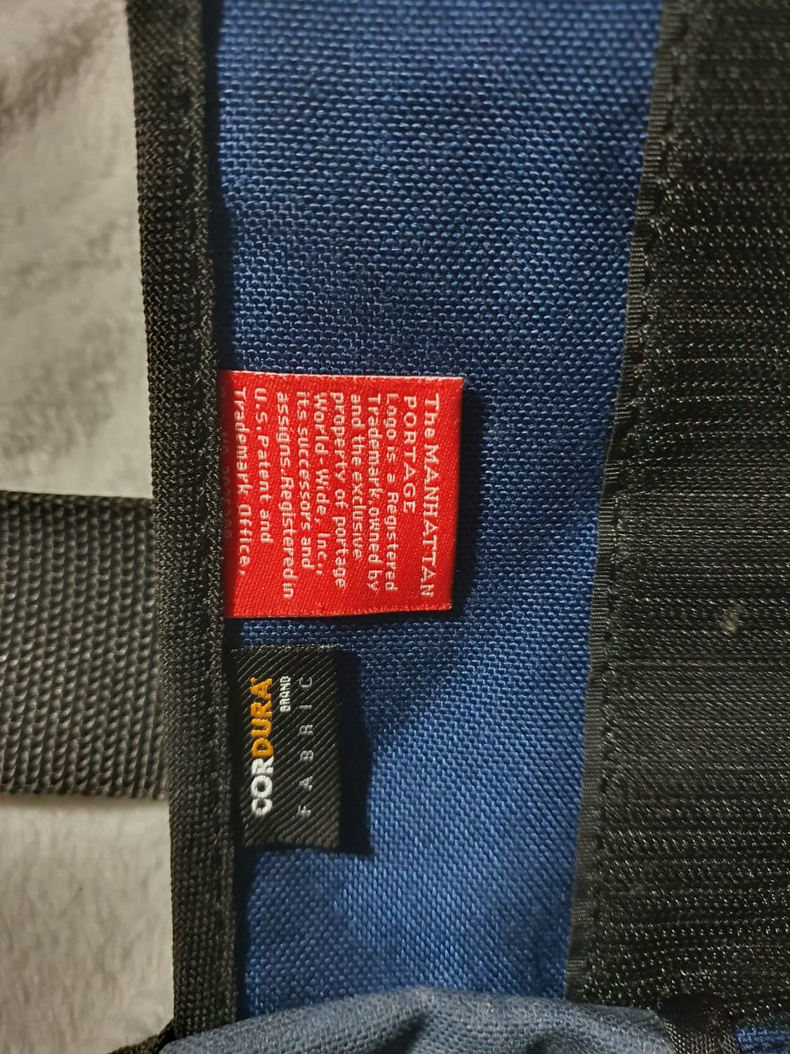 맨하탄포티지 기하학 패턴 메신져백 MANHATTAN PORTAGE 상품이미지7