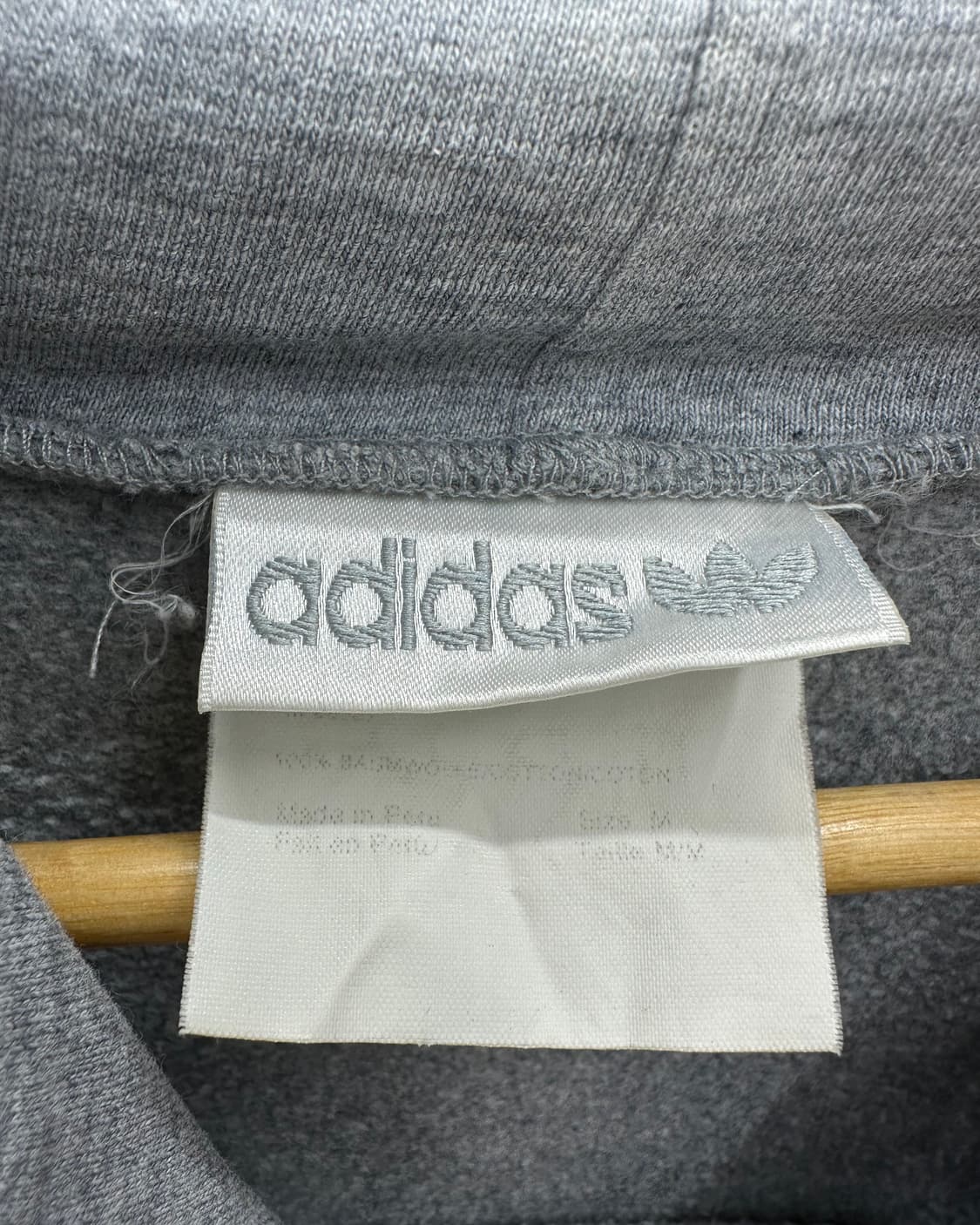 (M)90'S 아디다스 기모 후드-M1698 상품이미지5