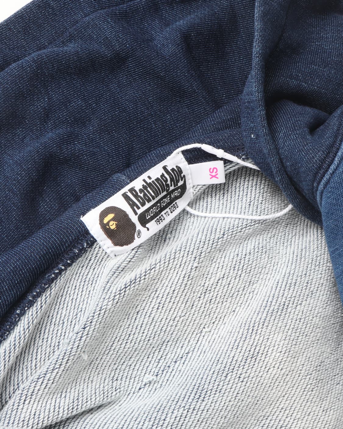 베이프 A BATHING APE Denim Zip Hoodie 상품이미지9