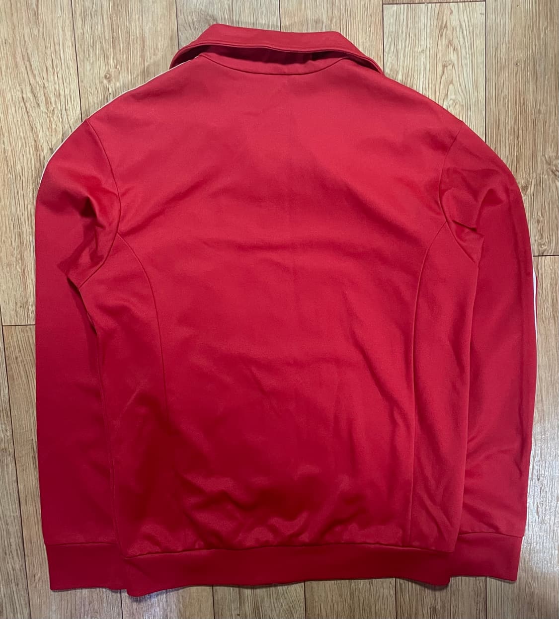 아디다스 유로파 레드 져지 110 트랙탑 자켓 2xl 흰빨 집업 츄리닝 상품이미지3