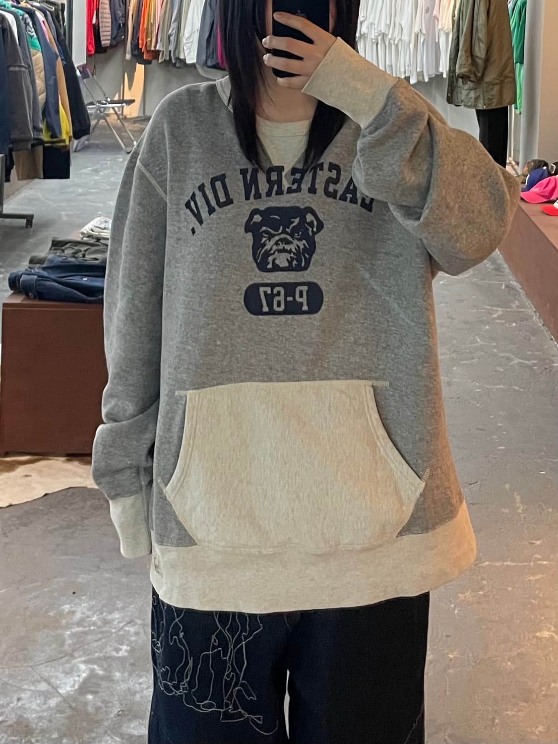 폴로 랄프로렌 불독 그레이 스웻셔츠 H2095 상품이미지1